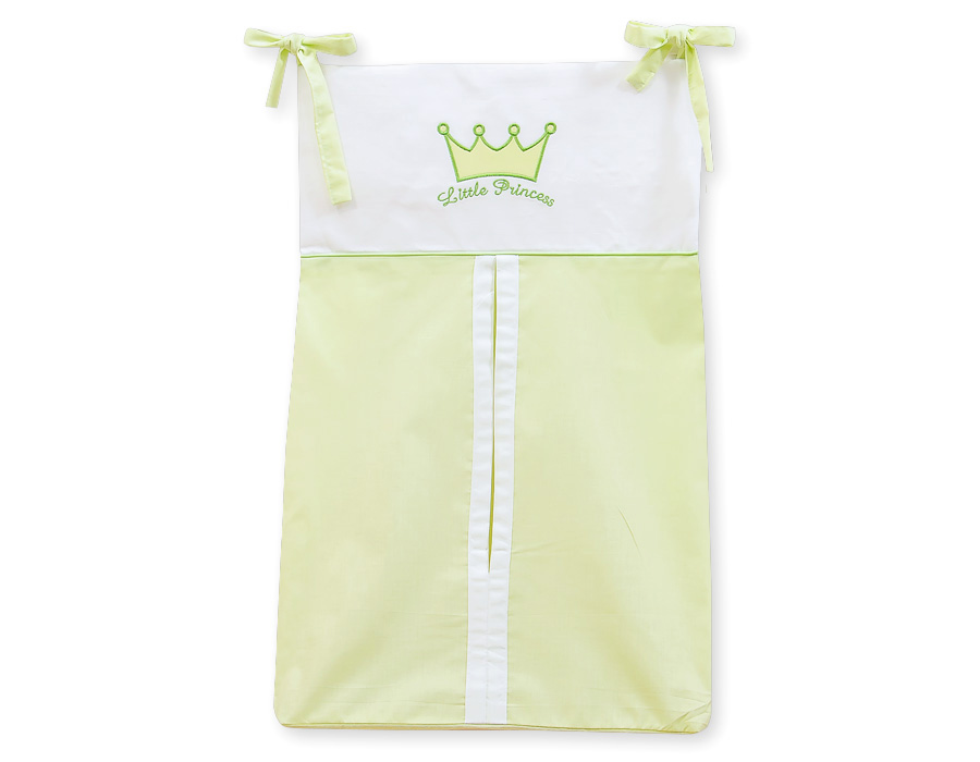 Przybornik- Torba na pampersy- Little Prince/Princess zielone - obrazek 4