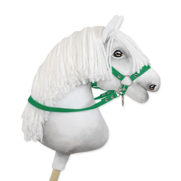 Wodze dla konia Hobby Horse – zielone
