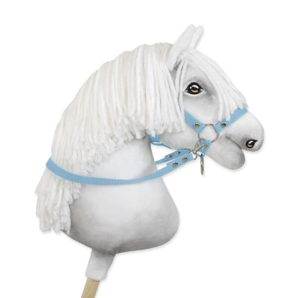 Wodze dla konia Hobby Horse – błękitne
