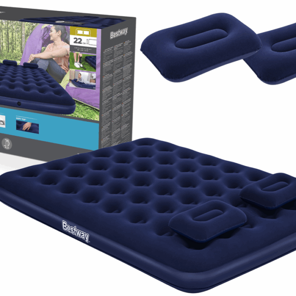 Dmuchany Materac, Pompka 203 x 152 x 22 cm Bestway 67374