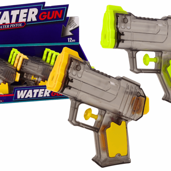 Mały Pistolet Na Wodę Przeźroczysty Żółty Pomarańczowy