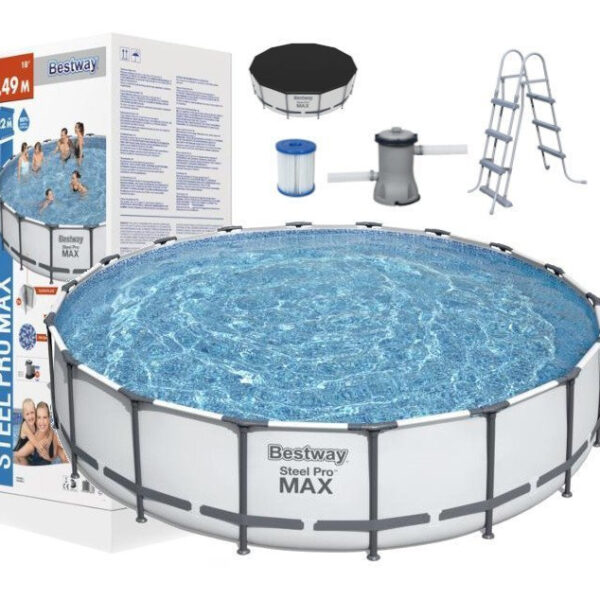 Basen Ogrodowy Stelażowy 549 x 122 cm Bestway 56462