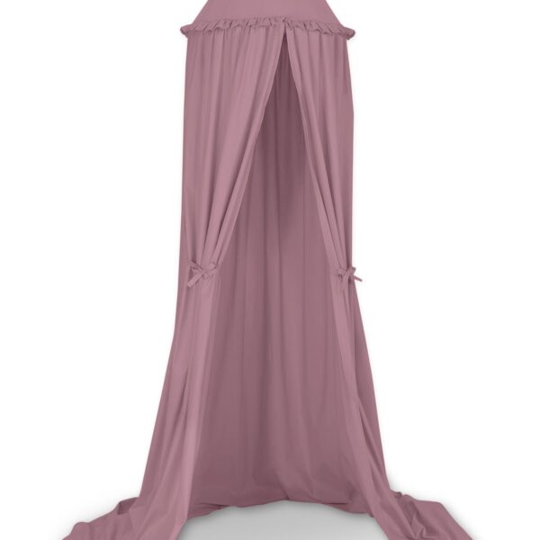 Baldachim wiszący bawełniany do pokoju dziecięcego - róż retro