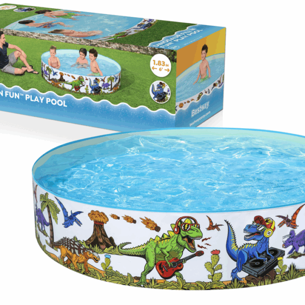 Basen Ogrodowy Dinozaury 183 cm x 38 cm Bestway 55022