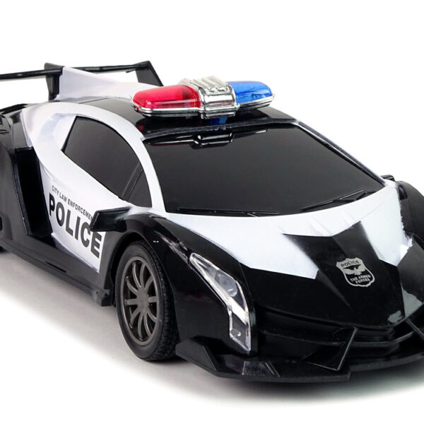 Auto Wyścigowe Policja R/C Zdalnie Sterowane Policyjne + Akumulator