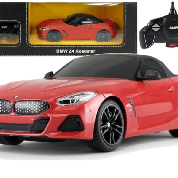 Auto Zdalnie Sterowane R/C BMW Z4 Roadster Rastar 1:18 Czerwone