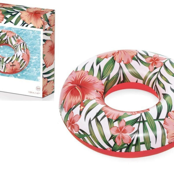Koło Do Pływania Z Palmami Różowe 119 m Bestway 36237