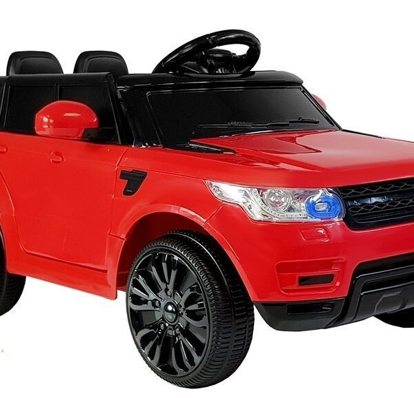 Auto na Akumulator HL1638 Dla Dzieci Światła LED MP3 Pilot Czerwony