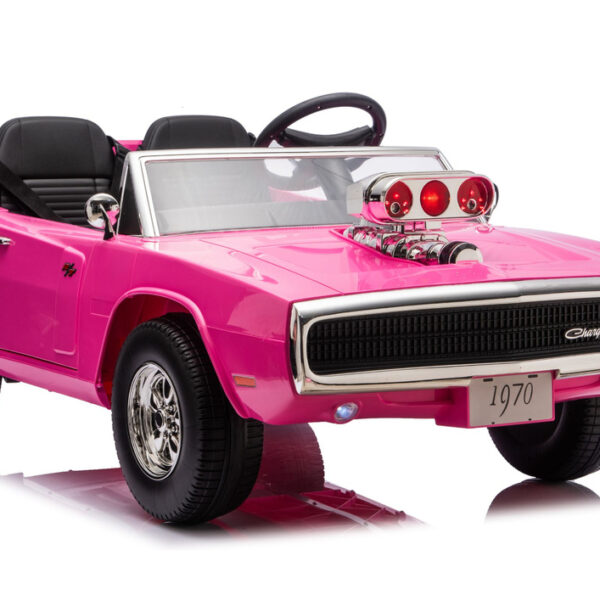 Auto Na Akumulator Dodge Charger R/T DLS-K12 24V7Ah Różowy