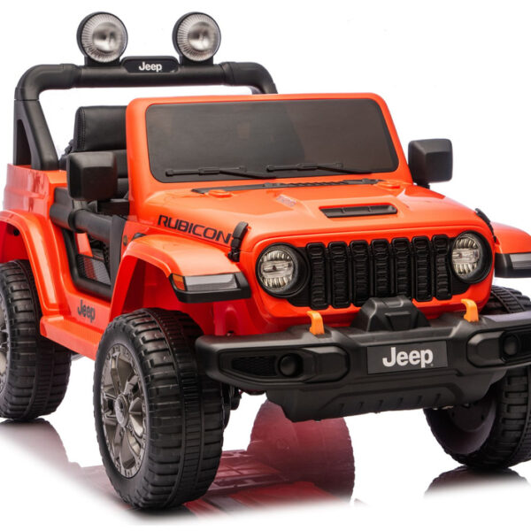 Pojazd Na Akumulator Jeep Rubicon 4x4 DK-JWR556 4x200W 24V Pomarańczowy