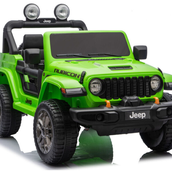Pojazd Na Akumulator Jeep Rubicon 4x4 DK-JWR556 4x200W 24V Zielony