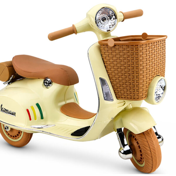 Skuter Na Akumulator Vespa XW-03 35W Beżowa