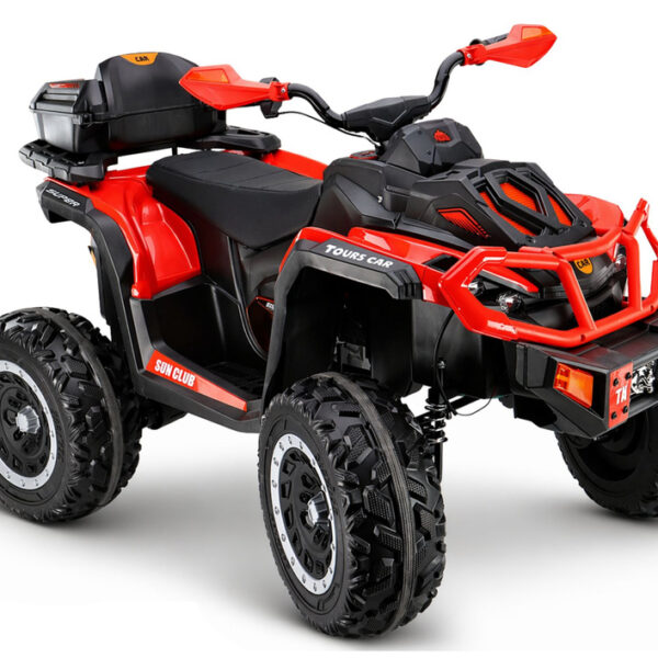 Quad Na Akumulator XW-08 4x4 45W Czerwony