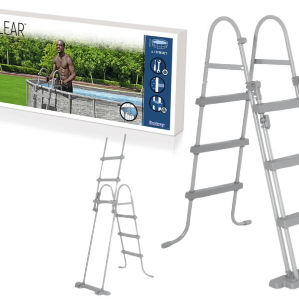 Drabinka bezpieczna do basenów 107 cm Bestway 58330