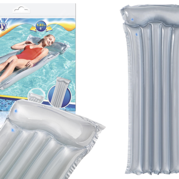 Dmuchany Materac Do Pływania Szary 183 x 76 cm Bestway 44013