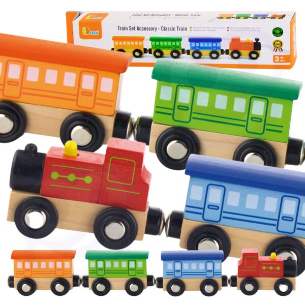Viga Drewniane Puzzle Pszczoła Układanka Montessori Edukacyjna 18m+ Owad